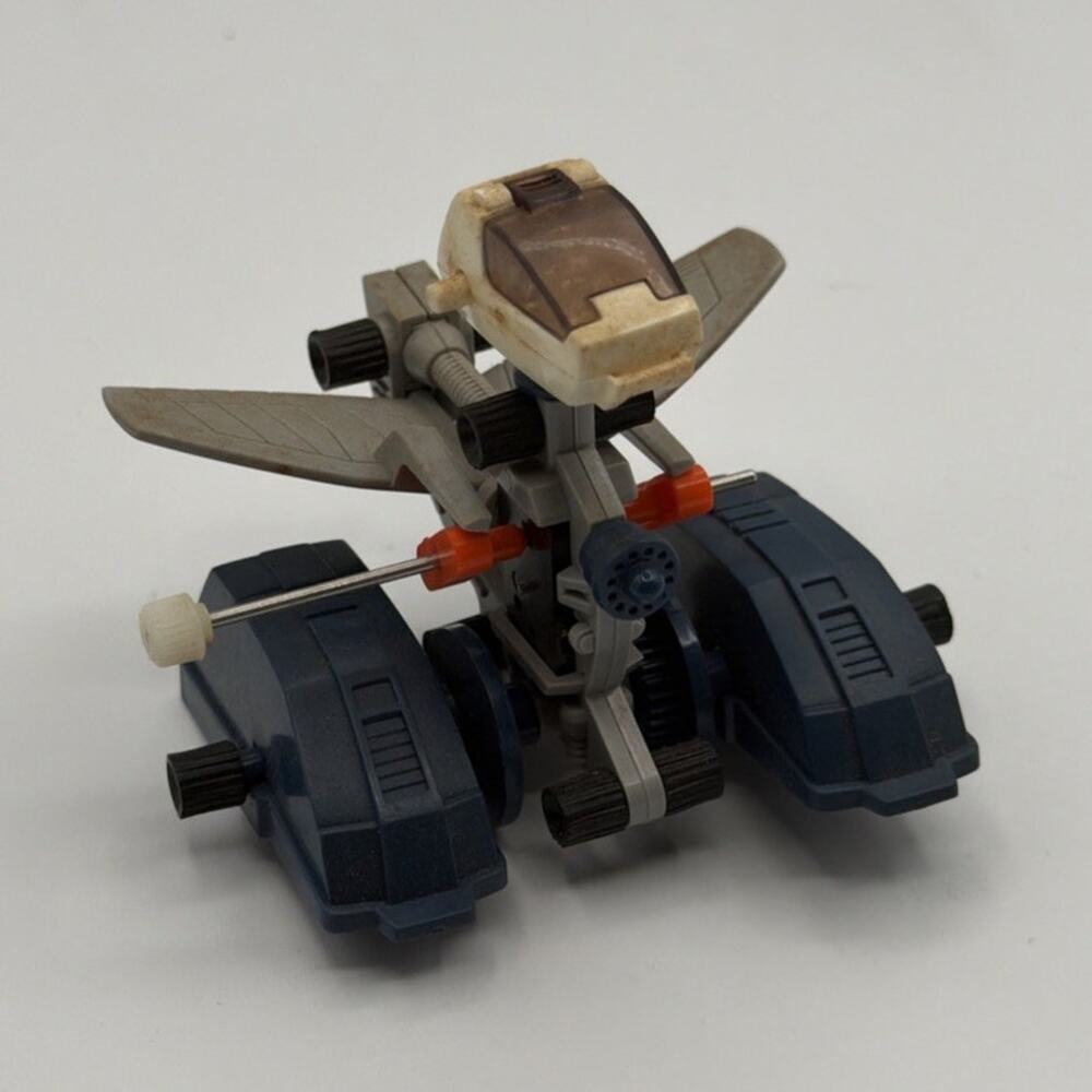 Vtg 1982 Tomy Zoids Glidoler Terrazoid Duck W/ Gold Pilot Figure